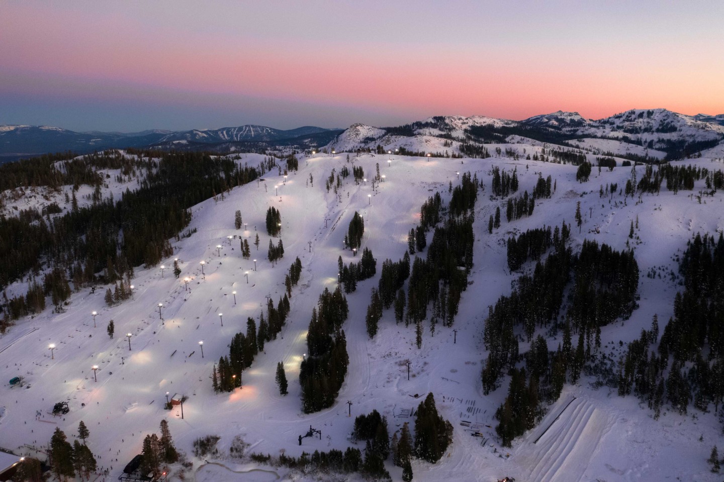 Sunset at Boreal Mountain